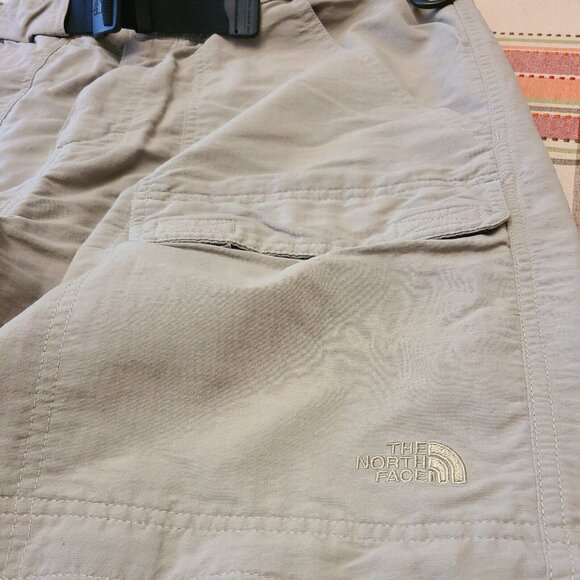 The North Face Khaki Belted Convertible Pants Men Size Large - Picture 2 of 9